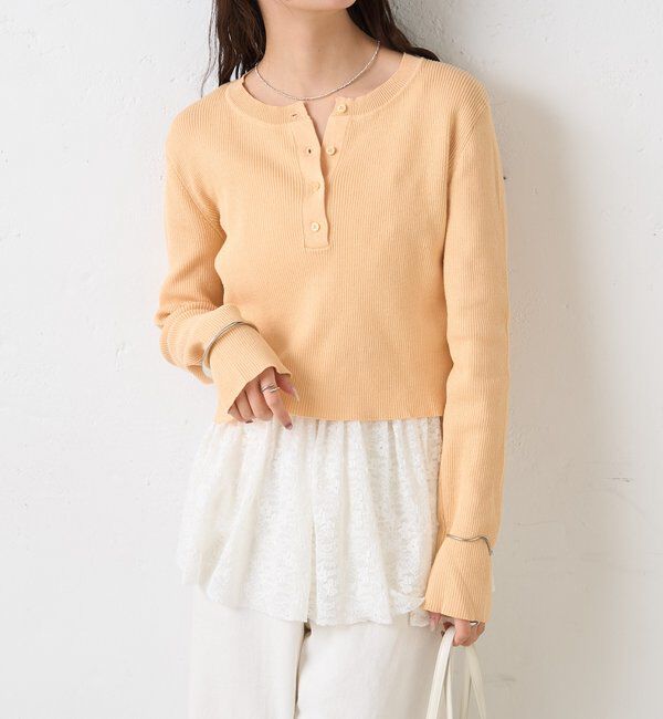  「26SSヘンリーリブニット」|ニット・セーター|