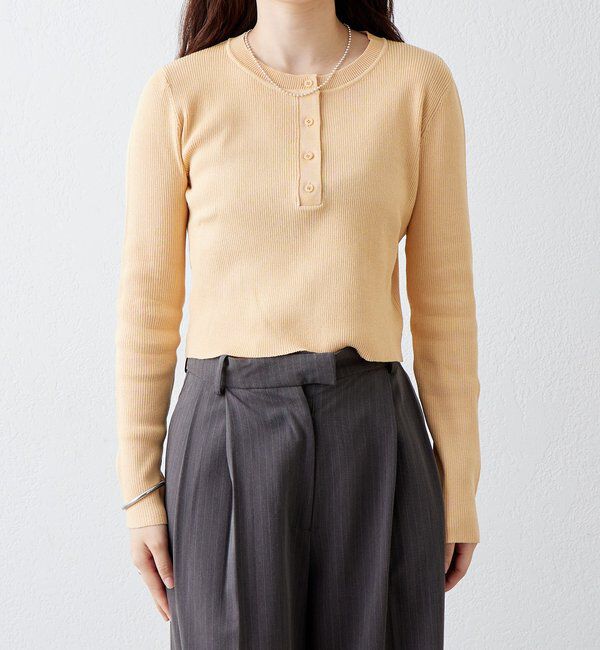  「26SSヘンリーリブニット」|ニット・セーター|