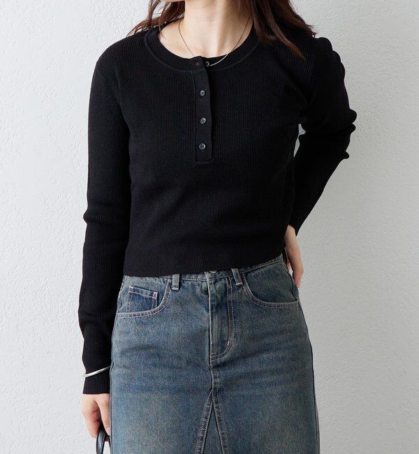  「26SSヘンリーリブニット」|ニット・セーター|