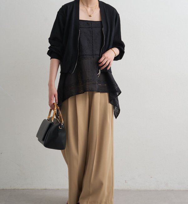  「 ZIPニットカーデ」|ニット・セーター|