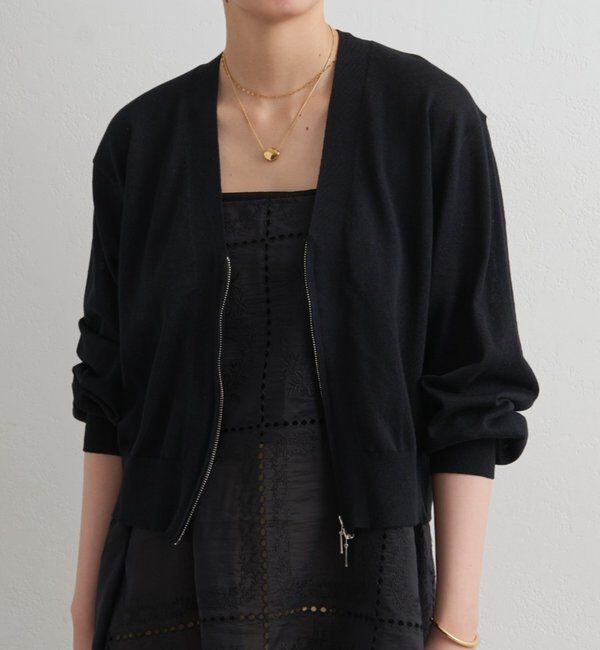  「 ZIPニットカーデ」|ニット・セーター|