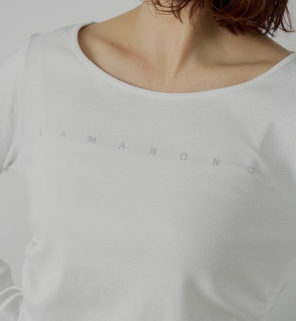  「ラインストーンロゴロンT」|Tシャツ・カットソー|