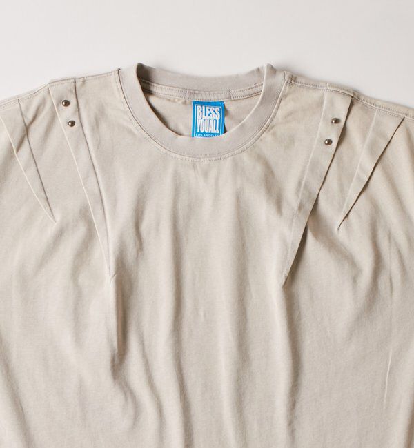  「BLESS YOU スタッズデザインTEE」|Tシャツ・カットソー|