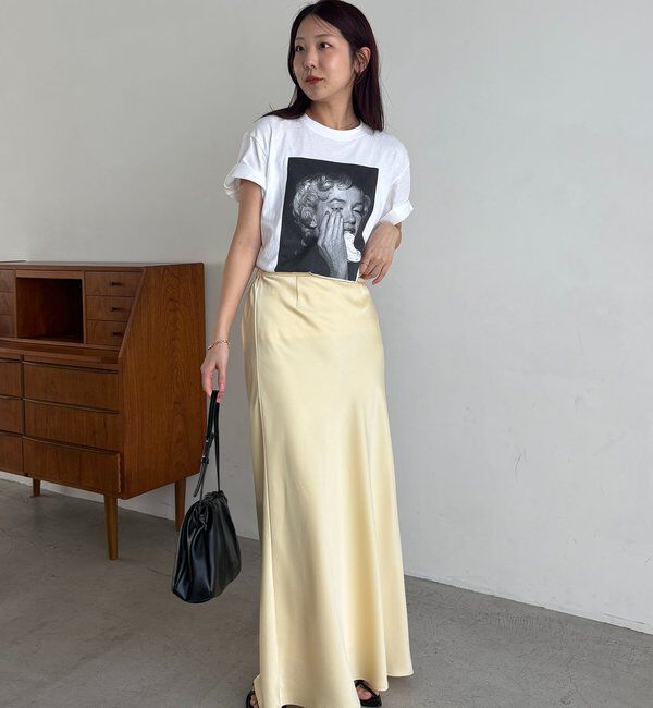  「【新色イエロー/サイズ展開あり】バイアススカート」|スカート|