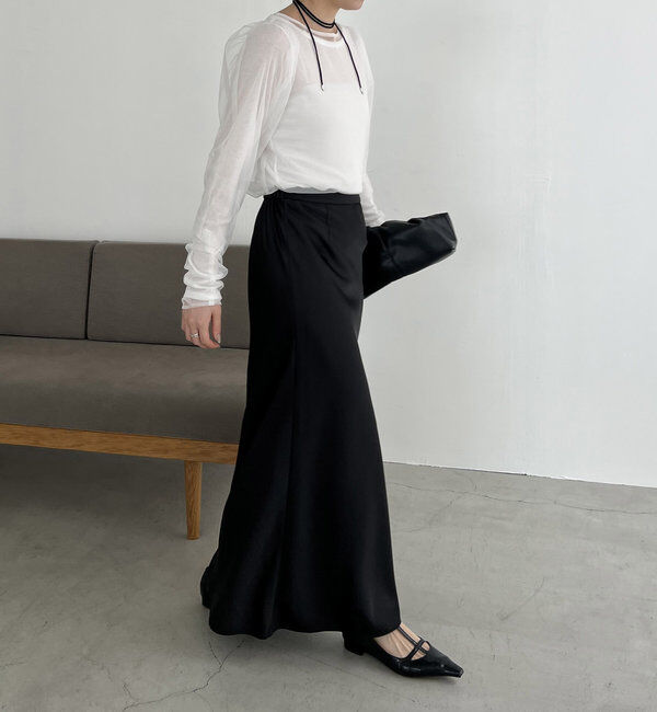  「【新色イエロー/サイズ展開あり】バイアススカート」|スカート|