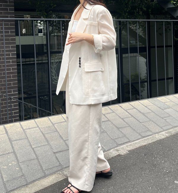  「【防シワ/アンチピリング/手洗い可】〈C.L〉シアーテーラードジャケット」|テーラードジャケット|