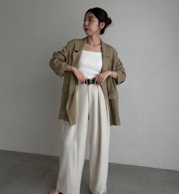  「【防シワ/アンチピリング/手洗い可】〈C.L〉シアーテーラードジャケット」|テーラードジャケット|