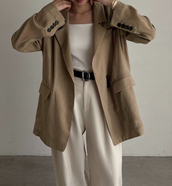  「【防シワ/アンチピリング/手洗い可】〈C.L〉シアーテーラードジャケット」|テーラードジャケット|