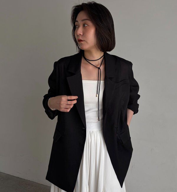 「【防シワ/アンチピリング/手洗い可】〈C.L〉シアーテーラードジャケット」|テーラードジャケット|