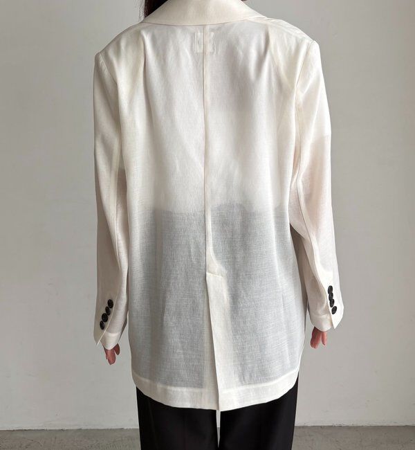  「【防シワ/アンチピリング/手洗い可】〈C.L〉シアーテーラードジャケット」|テーラードジャケット|