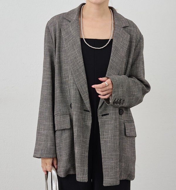  「《名品ジャケット》からみ織りジャケット」|テーラードジャケット|