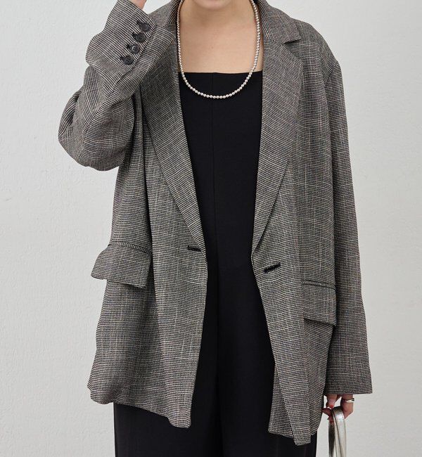  「《名品ジャケット》からみ織りジャケット」|テーラードジャケット|