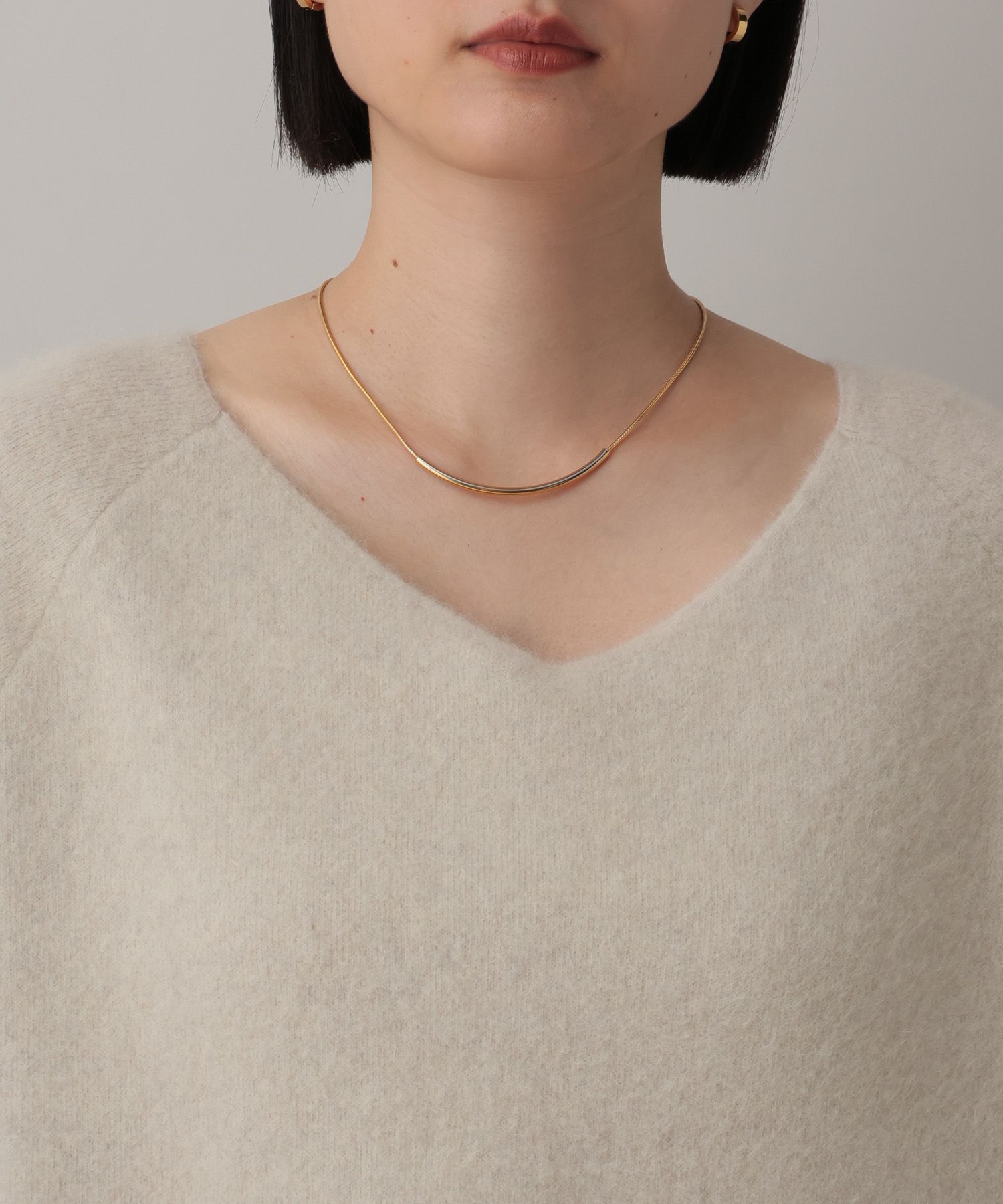 A part by 「CNラクーンコン2WAYニットプルオーバー」|ニット・セーター|