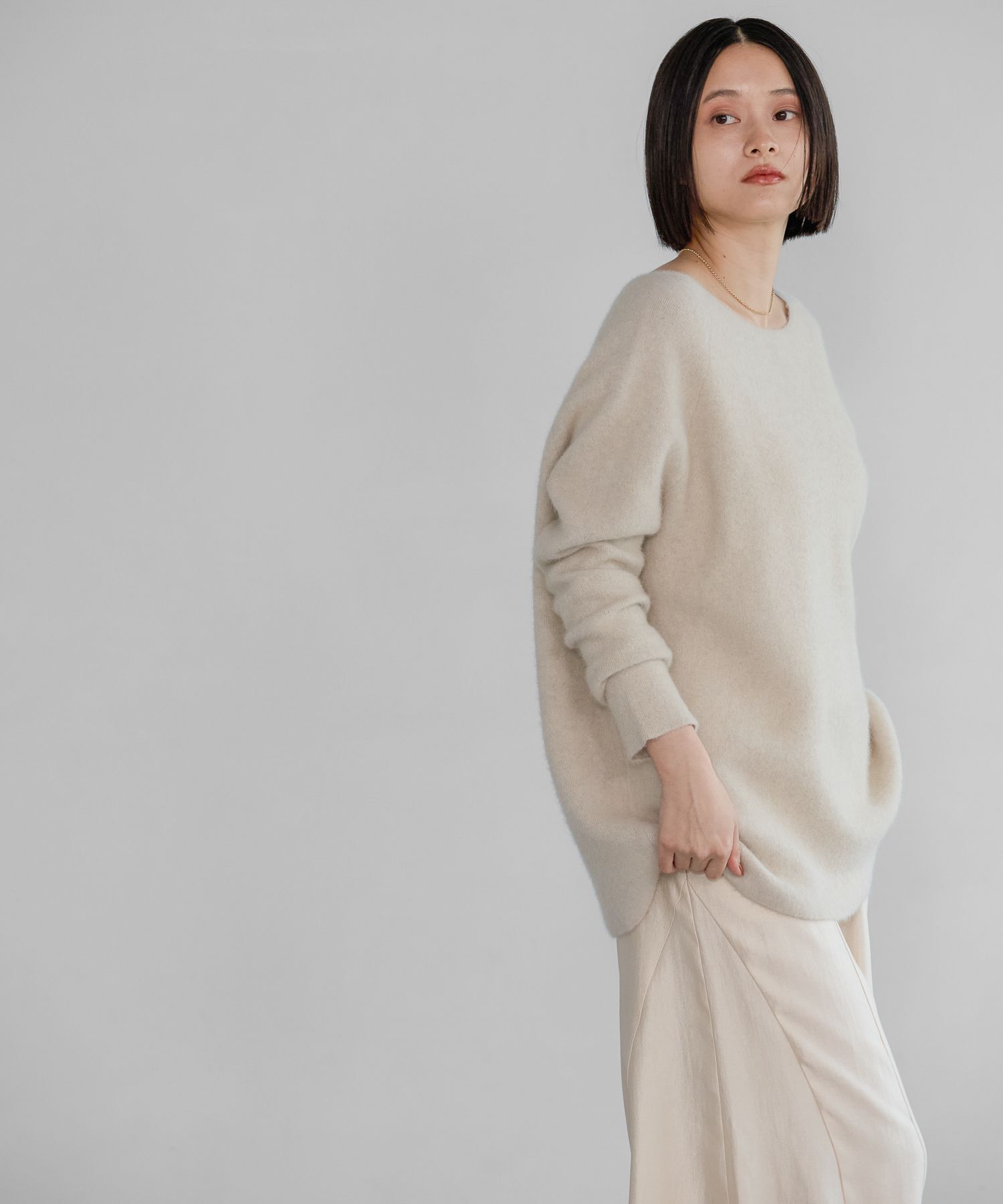 A part by 「CNラクーンコン2WAYニットプルオーバー」|ニット・セーター|