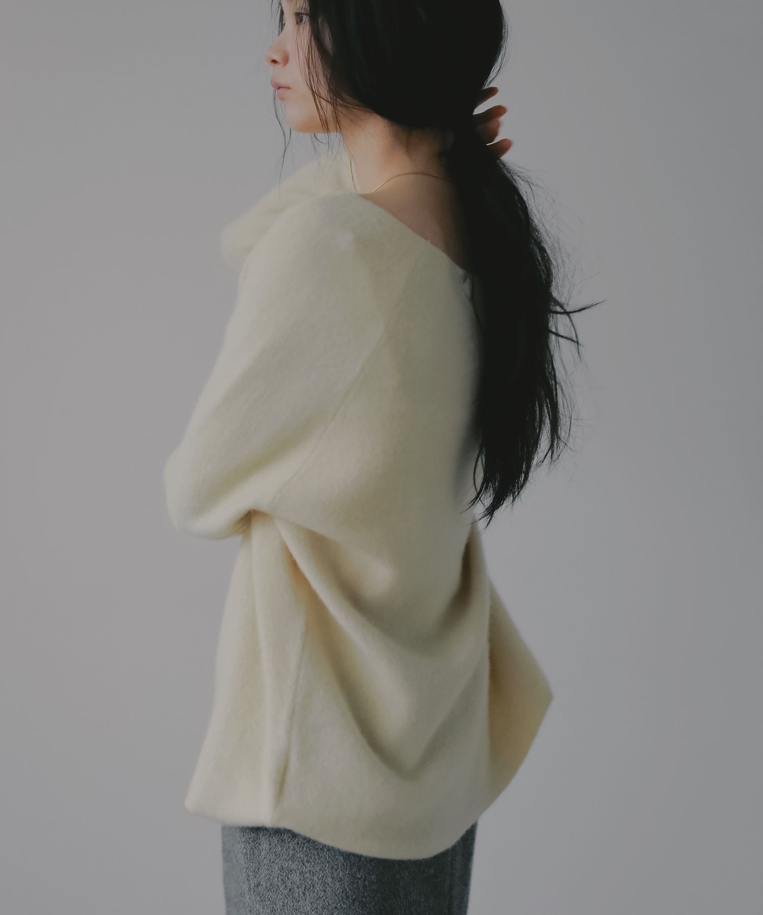 A part by 「CNラクーンコン2WAYニットプルオーバー」|ニット・セーター|