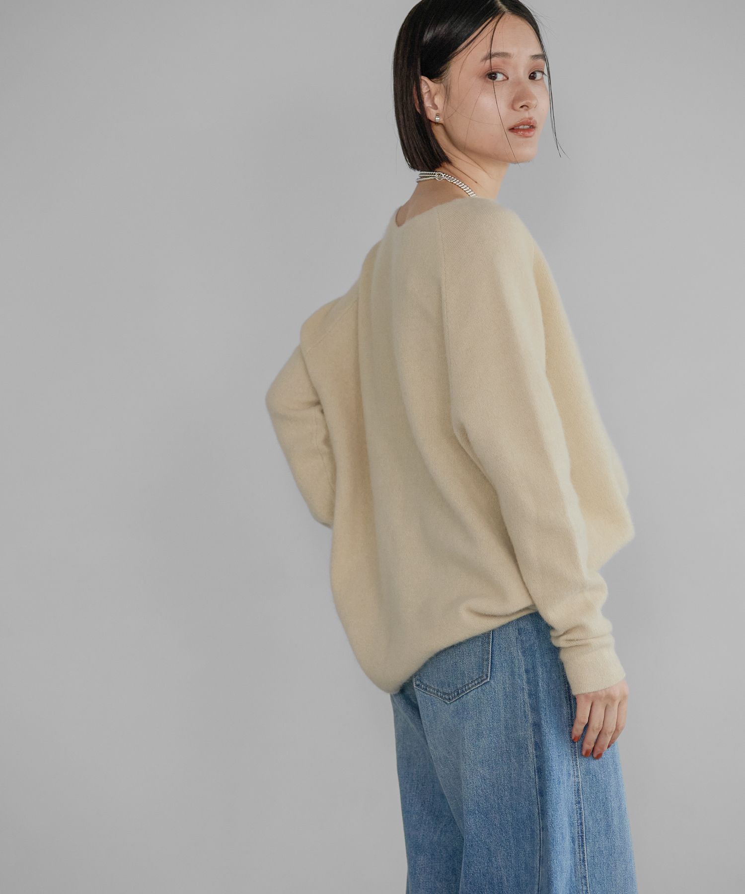 A part by 「CNラクーンコン2WAYニットプルオーバー」|ニット・セーター|