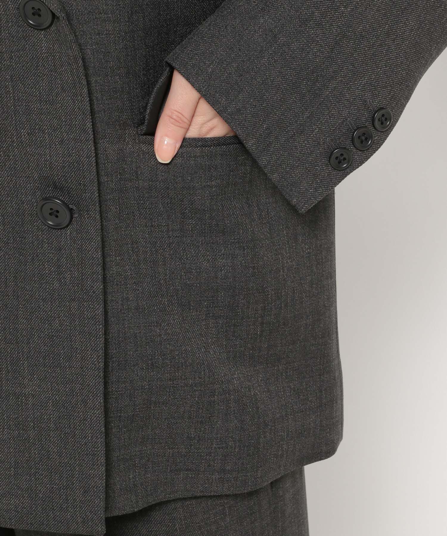 LOWRYS FARM「メランジツイルジャケット」|その他|