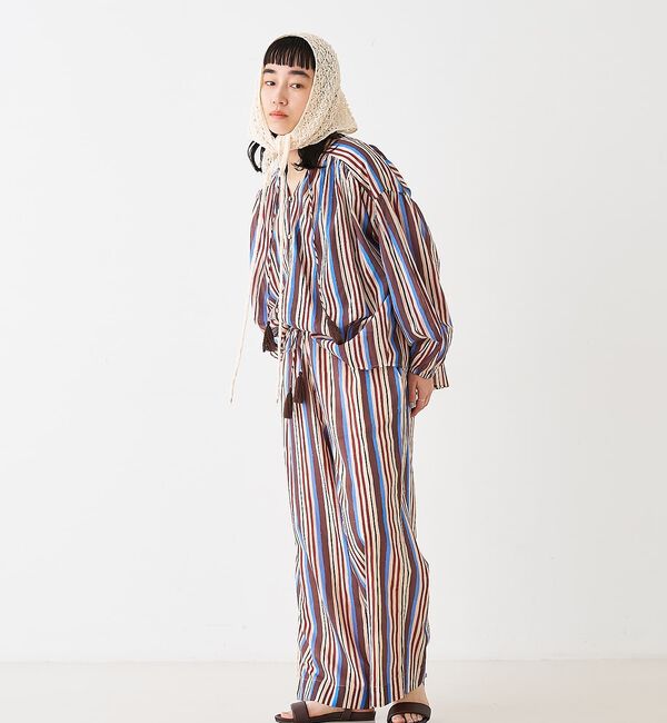 collex「ブークレーヤーンニットレースストール」|マフラー|