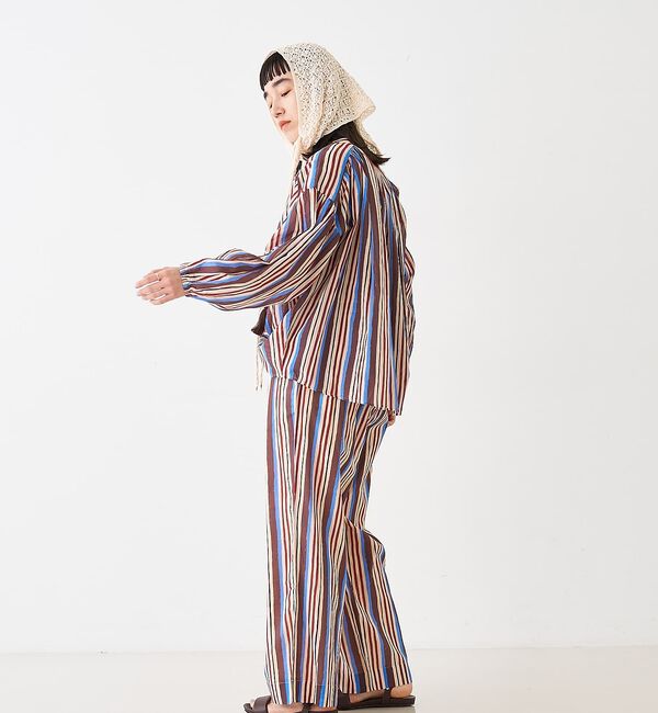 collex「ブークレーヤーンニットレースストール」|マフラー|