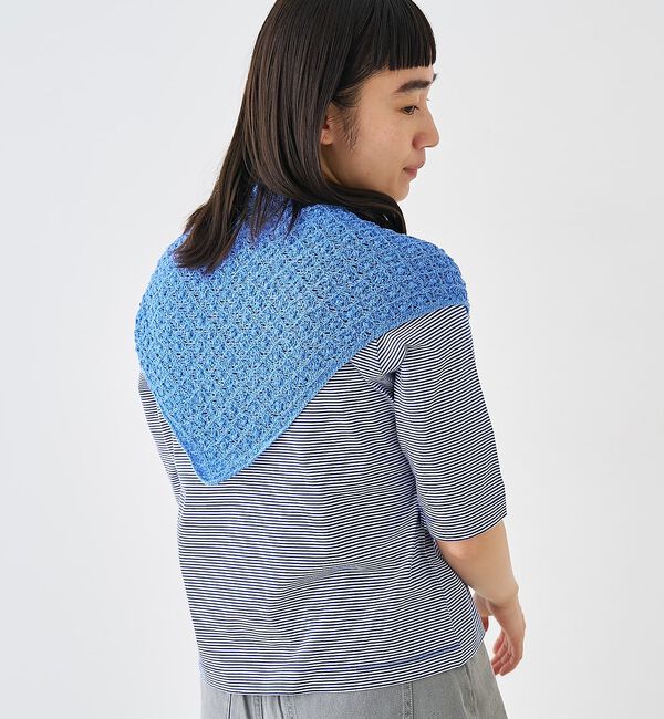 collex「ブークレーヤーンニットレースストール」|マフラー|