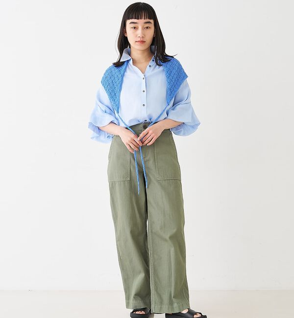 collex「ブークレーヤーンニットレースストール」|マフラー|