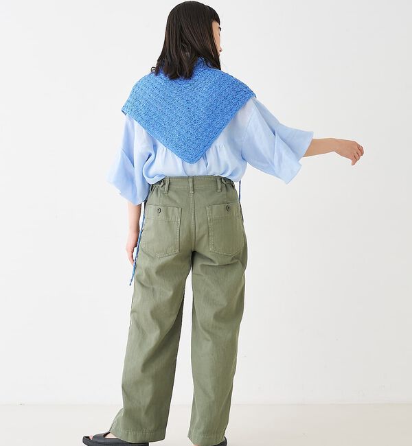 collex「ブークレーヤーンニットレースストール」|マフラー|