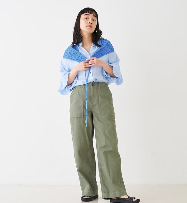 collex「ブークレーヤーンニットレースストール」|マフラー|