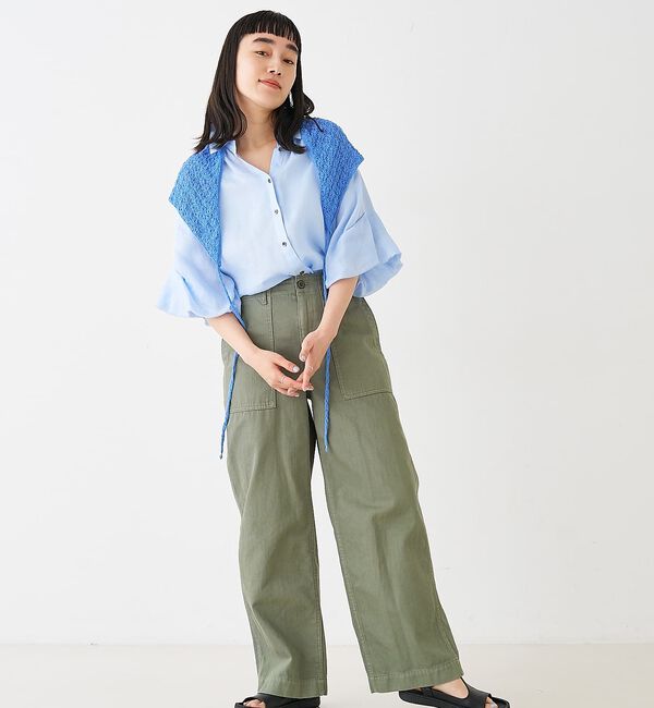 collex「ブークレーヤーンニットレースストール」|マフラー|