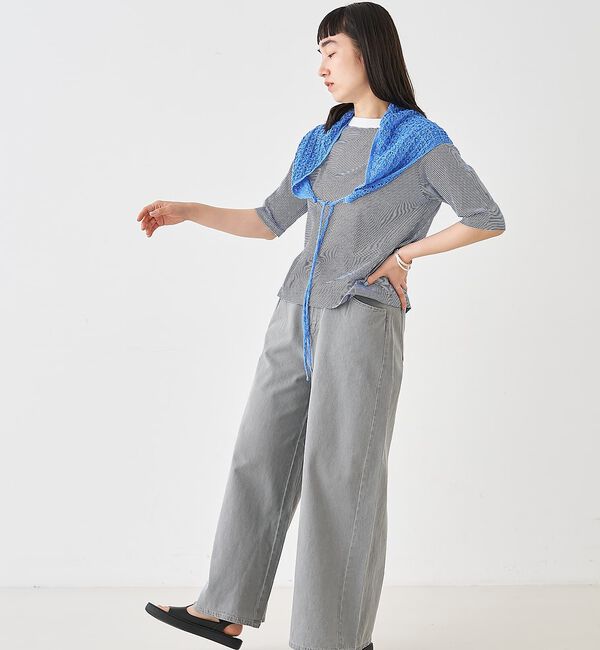 collex「ブークレーヤーンニットレースストール」|マフラー|