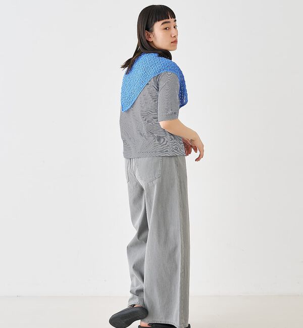 collex「ブークレーヤーンニットレースストール」|マフラー|