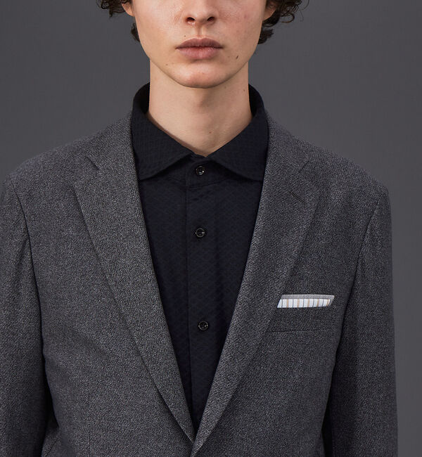 ABAHOUSE「【FLEX】セットアップ対応 2WAY ストレッチ プリント ジャケット」|テーラードジャケット|