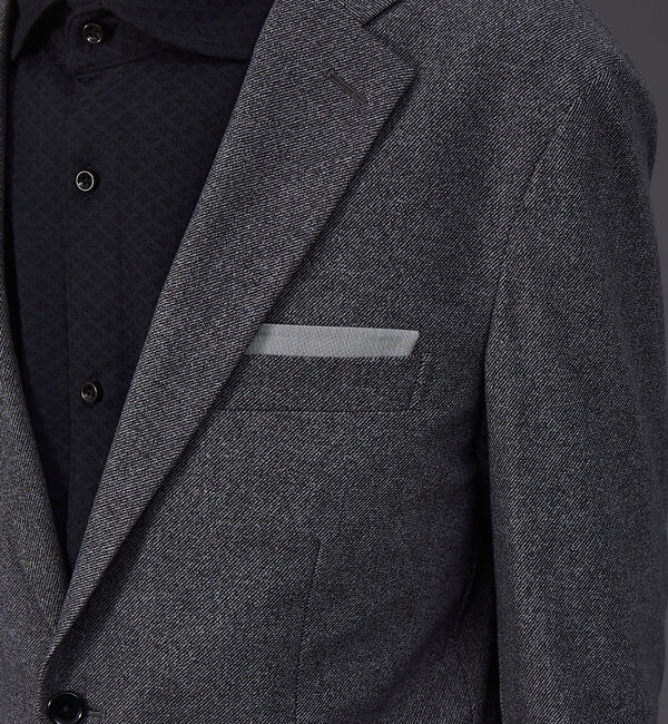 ABAHOUSE「【FLEX】セットアップ対応 2WAY ストレッチ プリント ジャケット」|テーラードジャケット|