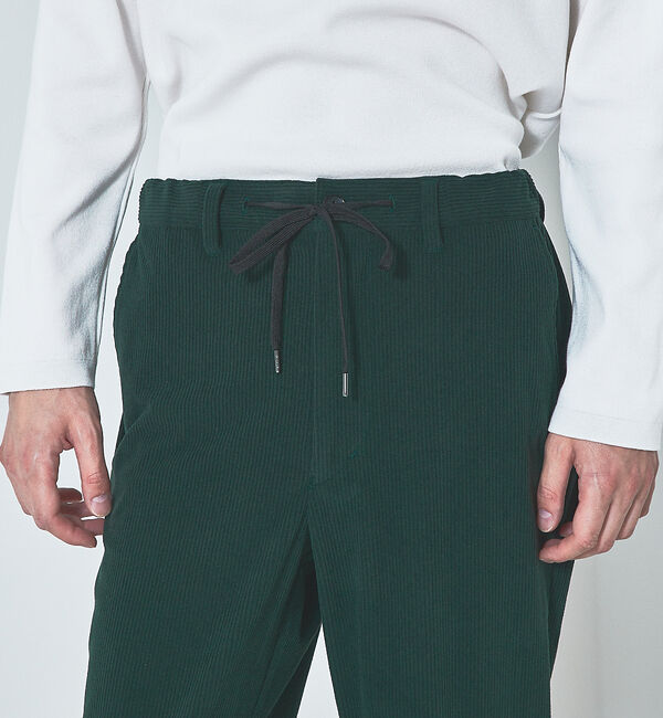 ABAHOUSE「【セットアップ対応】ストレッチ コーデュロイ ワイドテーパード パンツ」|その他|