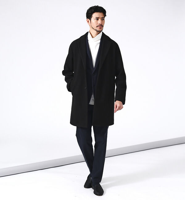 ABAHOUSE「【フロントスリット】タートルネック 長袖Tシャツ」|Tシャツ・カットソー|