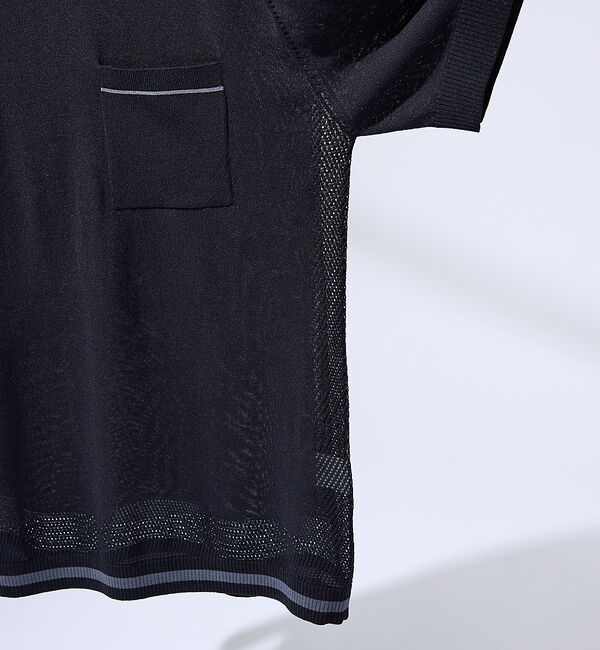 ABAHOUSE「メッシュニット シアーTシャツ/ サマーニット」|Tシャツ・カットソー|