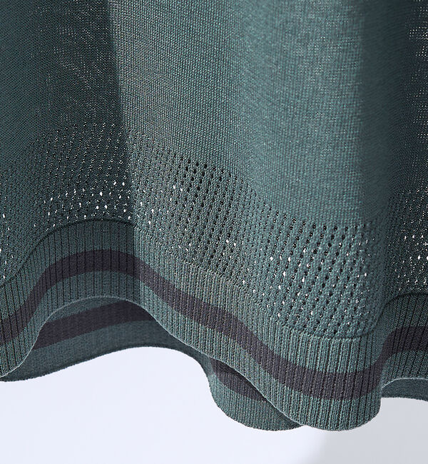 ABAHOUSE「メッシュニット シアーTシャツ/ サマーニット」|Tシャツ・カットソー|