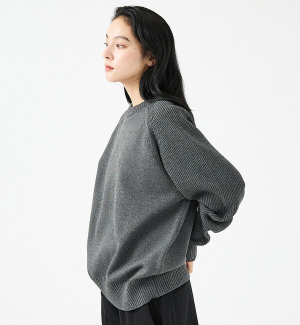 ABAHOUSE「【FORTUNA/フォルトゥナ】ECOTEC-Knit イージーケア ウォッシャ」|ニット・セーター|