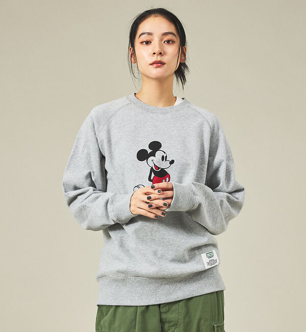 ABAHOUSE「【MICKEY &times; DISCUS ATHLETIC / ミッキー &times; ディスカス」|スウェット・ジャージ|グレー系その他1