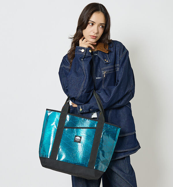 ABAHOUSE「限定商品【FLOWFOLD / フローフォールド】RS PORTER TOTE」|トートバッグ|ブルー