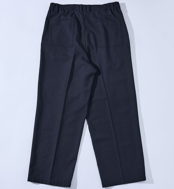 ABAHOUSE「ピンストライプ ワイドストレート イージースラックス / ワイドパンツ」|その他|