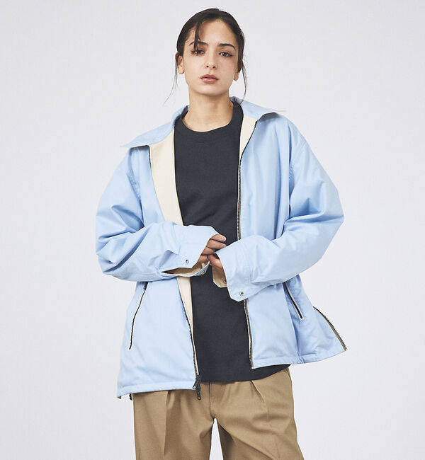 ABAHOUSE「【TAION / タイオン】NON DOWN REVERSIBLE VET BL」|ブルゾン・スタジャン|