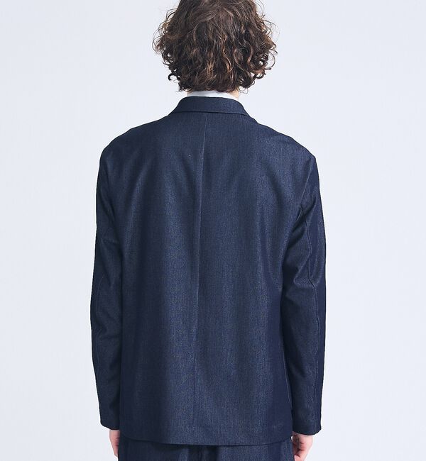 ABAHOUSE「【セットアップ対応】デニムライクツイル ダブルジャケット」|その他|