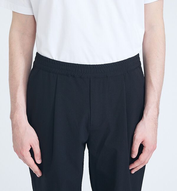 ABAHOUSE「【ストレッチ/洗える】1タック イージー ワイドテーパードパンツ」|その他|