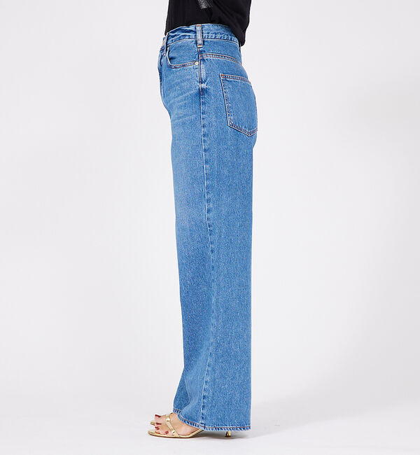 Rouge vif「【NEEDBY heritage/ニードバイ ヘリテージ】LUNA ワイドストレ」|デニム|