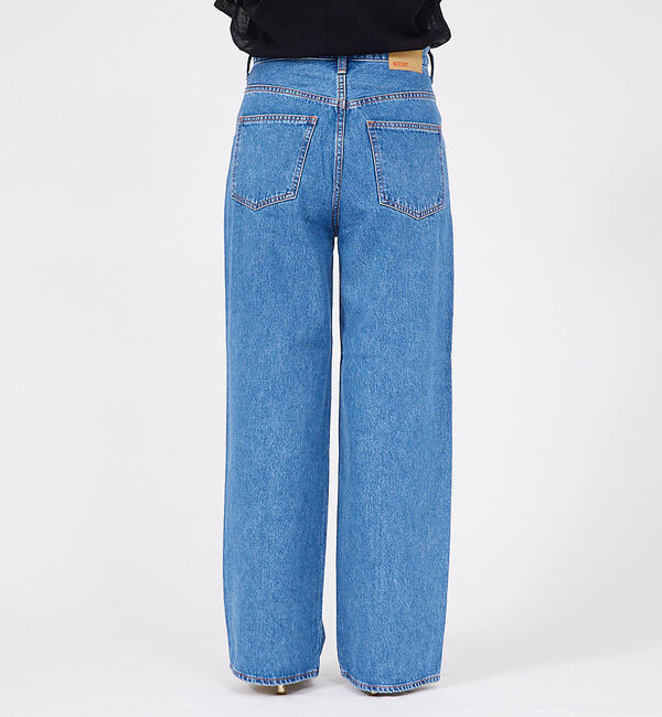 Rouge vif「【NEEDBY heritage/ニードバイ ヘリテージ】LUNA ワイドストレ」|デニム|