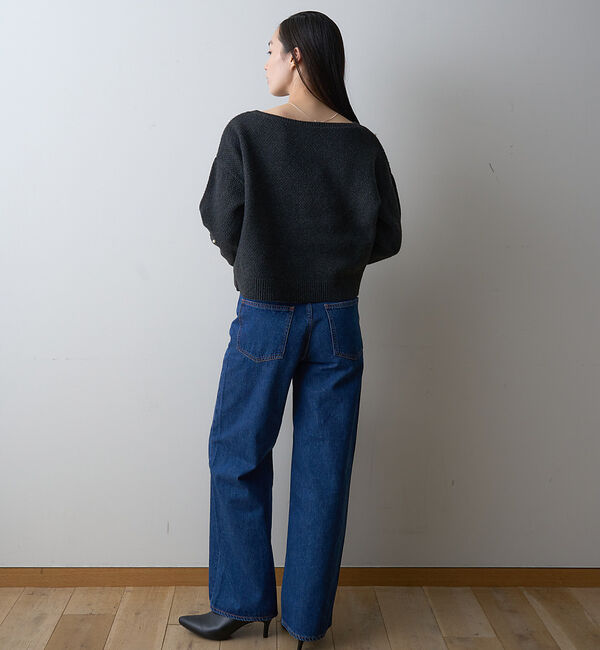 Rouge vif「【NEEDBY heritage/ニードバイ ヘリテージ】LUNA ワイドストレ」|デニム|