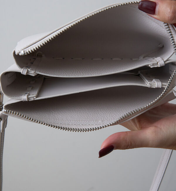 Rouge vif「【YAHKI/ヤーキ】SOFT W FACE ミニショルダーバッグ」|ショルダー・メッセンジャー|