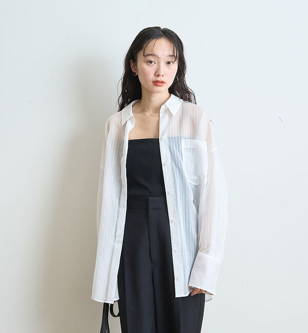 Rouge vif「カットテレコベアトップ 　パット付き」|キャミソール|