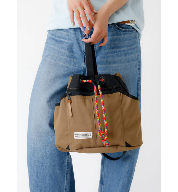 Rouge vif「【WILDERNESS EXPERIENCE/ウィルダネスエクスペリエンス】Co」|ハンドバッグ|ダークベージュ