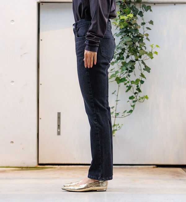 Rouge vif「【SOMETHING/サムシング】BODYFIRE / テーパードデニムパンツ」|デニム|